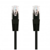 C-TECH kabel patchcord Cat5e, UTP, černý, 1m CB-PP5-1BK