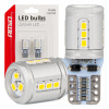 AMiO - LED žiarovky CANBUS T10e W5W 15x2016 SMD White 12V/24V 03723