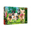 Puzzle Premium Plus - Čajový čas: Přicházejí problémy! 1000 dílků 68,3x48cm v krabici 40x27x6cm
