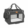 Tresko Prepravka pre psov a mačky 83x58x58 cm Sivá