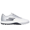 Skechers Razor Academy Adults Astro Turf Football Boots Wht/Slvr 9 (43)