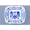 Cibulák – Misa 4-hranná s prelamovanými uškami 19 cm – originál cibuľový porcelán 1. akosť