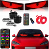 2XL LED automobilová lampa 70*173 mm Diabolské oči LED Oči Nákladné autá