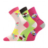 Lonka Woodik Detské trendy ponožky - 3 páry BM000000627700100576 mix holka 35-38 (23-25)