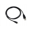 C-TECH kabel USB 2.0 AM/Micro, 1m, černý