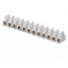 EMOS Svorkovnica 12×10,0 mm biela, 10ks 3146000600