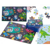 Dřevěné puzzle 100ks vesmír