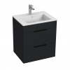 Jika CUBE skrinka s umývadlom 55 cm 55 x 43 x 62,2 cm antracit H4536121763521