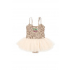 Konges Sløjd šaty MARINA DRESS GRS KS105470.PPY2 béžová 80