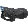 Outdoorový kabátik ROUEN 2v1, strih buldog, čierna / modrá M: 52cm, hruď: 54-84cm, krk: 54-66cm