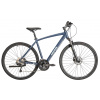 bicykel KENZEL DISTANCE CR 600 čierno modrá / tyrkys, Veľkosť rámu 48cm