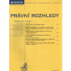 Právní rozhledy 8/2010 (Časopis pro všechna právní odvětví - vyd. C.H.Beck)