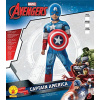 Rubie's Official Marvel Avengers Assemble Captain America Deluxe Child Fancy Dress Costume