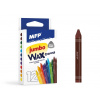 MFP voskovky Jumbo 12 farieb - trojhranné 6300342