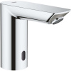GROHE Bau Cosmopolitan E infračervená elektronická umývadlová batéria bez zmiešavania, batériová prevádzka, výška výtoku 103 mm, chróm, 36452000