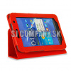 Kožený obal Samsung Galaxy Tab 7.0 Plus – Book – červená