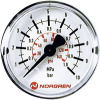 IMI NORGREN manometer 18-015-884 Pripojenie (manometer): zadná strana 0 do 16 bar Vonkajší závit R1/8 1 ks; 18-015-884