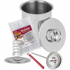 Hrniec na šunku - Háčik 1,5kg Kit teplomer + 20 biovína Bags (Hrniec na šunku - Háčik 1,5kg Kit teplomer + 20 biovína Bags)
