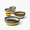 Súprava riadu Sea To Summit Frontier UL Collapsible Dinnerware Set - 6 piece