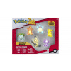 Pokémon Akčné figúrky 6-Pack 5 cm Pikachu, Squirtle, Charmander, Bulbasaur, Mimikyu a Toxel