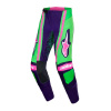 ALPINESTARS nohavice TECHSTAR NOMUR, ALPINESTARS (tmavo fialová/zelená/růžová fluo) 2026 - 36
