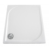 Obdĺžniková sprchová vanička ARTTEC z liateho mramoru LINEA 100 x 80 cm PAN04660