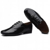 Tanečné topánky pre Papilio 703 Standard - Black - 2,5 cm 46 (Pánske tanečné topánky, lesklá patentová koža)