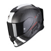 Moto přilba SCORPION EXO-R1 CARBON AIR MG matná černo/bílá XL