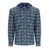 SIMMS Košile s kapucí, ColdWeather Hoody Neptune MC Plaid, vel. XL