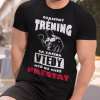 Tričko s potlačou Ozajstný tréning Dámsky Čierna S