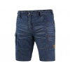 CXS Canis CXS Kraťasy jeans MURET, pánske, modro-čierne - 58 Modrá-Čierna, 58
