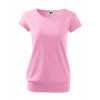 MALFINI CITY 120 / Dámske tričko - ružová XL