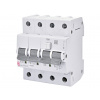 ETI Elektroelement, d.o.o. Prúdový chránič s ističom KZS-4M - 3p+N/B32/30mA/A/6kA - 002174907