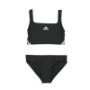 adidas Plavky dvojdielne 3S BIKINI Čierna