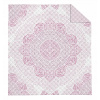 Prehoz Detexpol polyester 220 cm x 240 cm ružový
