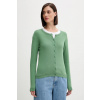 Bavlnený kardigán United Colors of Benetton 1091D5558 zelená XS