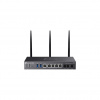 TP-Link Omada AX3000 bezdrôtový smerovač Gigabit Ethernet Dvojpásmový (2,4 ghz/5 ghz) Čierna (DR3650v(EU))