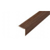 AP20 schodová lišta samolepiaca, PVC teak, 30x30 mm, 1,8 m