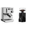 Rancilio Silvia BC + Eureka Mignon Silenzio 55, BL black