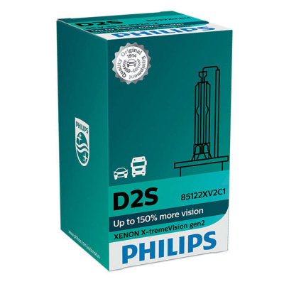 Philips xenónová výbojka D2S X-tremeVision gen2 85122XV2C1 85V 35W