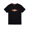 Alpha Industries Lightning T tričko pánske black/orange Veľkosť: S, Farba: čierna