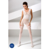 Biele bodystocking bez rozkroku bs052 značky passion