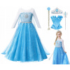 Kostým pre dievča - Kostým Elsa Stoys, 110 (Elsa Dress Dress Set Elza 104/110)