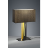 Trio - NESTOR Trio - stolová lampa - LED+E27 - zlato-čierna - 560mm
