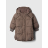 GAP Baby quilted waterproof parka PrimaLoft® - Boys hnedá 3Yrs GAP 1200136141397