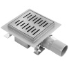 Rea Line, nerezový odtokový žľab 150x150 mm, oceľová, REA-G6205