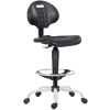 Antares Dílenská stolička 1290 3150 PU NOR, chrom, extend, kolečka