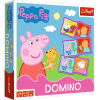Trefl Domino papierové Peppa Pig / Prasiatko Peppa 28 kartičiek