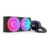NZXT vodní chladič Kraken 280 ELITE RGB / 2x140mm RGB fan / 4-pin PWM / LCD disp. / 6 let