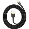 Baseus CALKLF-BV1 USB / Lightning QC3.0, 1m, černý/zlatý